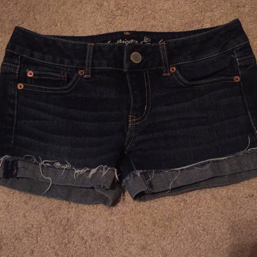 American Eagle denim shorts size 2